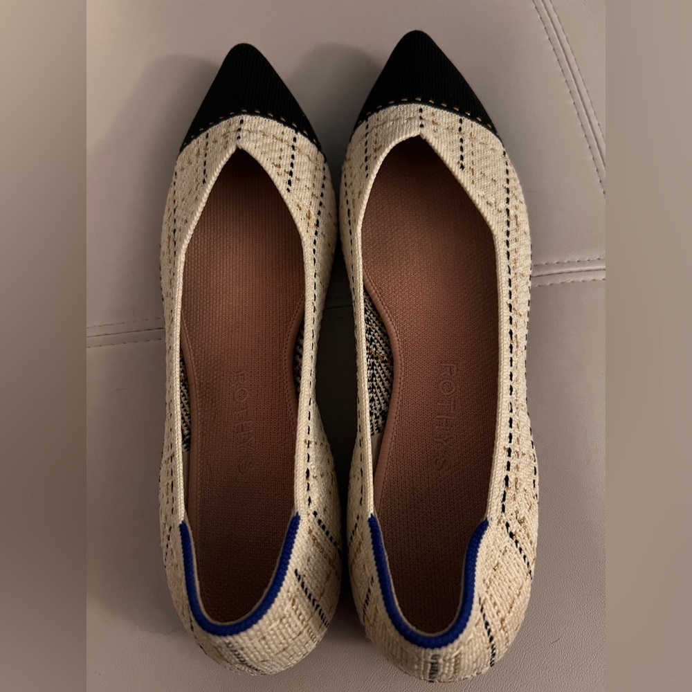 Rothy's Moonlight Tweed Points - size 10.5